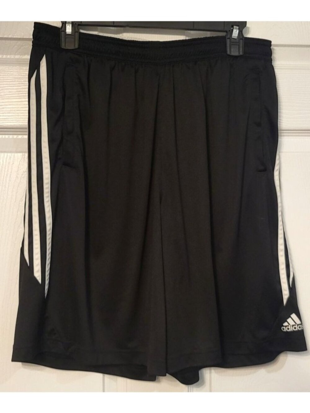 Adidas Black Basketball Shorts with Draw String XL
